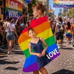 Personalized Multicolour LGBTQ Rainbow Flag with Photo and Text Party Decor Pride Month Pride Parade Community Gift for Couple LGBTQ Pride