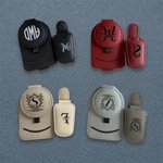 Personalized Leather Multifunctional Name Car Sunglasses Holder Magnetic Clip Daily Use New Car Birthday Gift for Car Owners