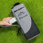 Bolsa isotérmica para cerveza personalizada con monograma e iniciales y nombre Accesorios deportivos Club de golf Regalo de cumpleaños para los amantes del golf