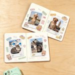 Personalised US Passport Inspired Pet Passport Photo Album with Pet Photo and Name Travel Keepsake Birthday Adoption Gift for Pet Owners
