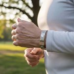 Personalisierte Männer medizinische Notfall-ID Alarm Stretch Armband mit eingraviertem Text Geburtstag Geschenk für Epilepsie Diabetes Allergie Patient