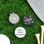 Marcador de Bolas de Golf Personalizado Clip Magnético para Sombrero con Nombre Accesorios de Golf de Primera Calidad Regalo para Aficionados al Golf