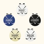 Marcador de Bolas de Golf Personalizado Clip Magnético para Sombrero con Nombre Accesorios de Golf de Primera Calidad Regalo para Aficionados al Golf