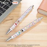 Personalizzato colorato Emoji Mix Cartoon Character penna a sfera con nome uso quotidiano regalo di compleanno per la famiglia | Callie × emoji ™