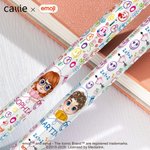 Personalizzato colorato Emoji Mix Cartoon Character penna a sfera con nome uso quotidiano regalo di compleanno per la famiglia | Callie × emoji ™