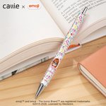 Personalizzato colorato Emoji Mix Cartoon Character penna a sfera con nome uso quotidiano regalo di compleanno per la famiglia | Callie × emoji ™