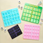 Personalized 3D Printing Mahjong Charleston Practice Board with Text Mahjongg Accessory Mahjong Night Gift for Mahjong Lover Player