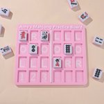 Personalized 3D Printing Mahjong Charleston Practice Board with Text Mahjongg Accessory Mahjong Night Gift for Mahjong Lover Player
