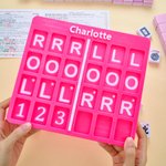 Personalized 3D Printing Mahjong Charleston Practice Board with Text Mahjongg Accessory Mahjong Night Gift for Mahjong Lover Player