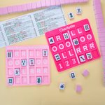 Personalized 3D Printing Mahjong Charleston Practice Board with Text Mahjongg Accessory Mahjong Night Gift for Mahjong Lover Player