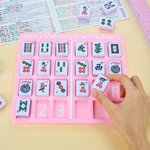 Personalized 3D Printing Mahjong Charleston Practice Board with Text Mahjongg Accessory Mahjong Night Gift for Mahjong Lover Player