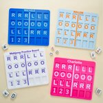Personalized 3D Printing Mahjong Charleston Practice Board with Text Mahjongg Accessory Mahjong Night Gift for Mahjong Lover Player
