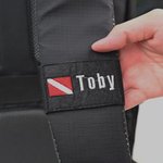 Personalized Embroidered Dive Flag Name BCD Identification Tag Game Day Team Dive Club Gift for Scuba Diver Scuba Instructor Ocean Enthusiast