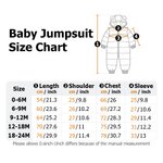 Personalised Cute Bear Name Design Baby Jumpsuit with Name  Winter Use Baby Shower Birthday Gift for Newborn 3-18 Month Baby