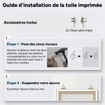 Toile personnalisée avec portrait de cheva et nom - Style peinture à l'huile - Cadeau de pendaison de crémaillère pour les propriétaires de chevaux