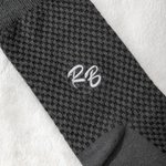 Personalized Embroidered Monogram Men's Wedding Socks Bachelor Party Proposal Wedding Gift for Best Man Groomsman Groom