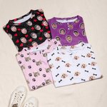 Personalisierter lustiger Pyjama mit eigenem Fotogesicht | Kurzes Schlafanzug-Set | Valentinstag Jahrestag Geburtstag Geschenk für Paare Damen Herren