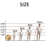 Personalized Photo into 3D Golf Character Figurine Ornament with Text Desktop Decor Birthday Team Gift for Golf Lovers