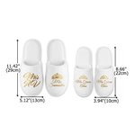 Personalised Mis Quince Sweet 15 Robe Slippers Crown Set with Name and Date Birthday Quinceanera Gift for Girls Daughters Friends