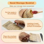 Personalisierte Seed Book Floral Binder Notebook mit Namen täglichen Gebrauch Garten Frühling Bauernhof Geschenk für Gärtner Kinder
