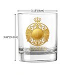 Verre à whisky personnalisé avec nom pour la fête des pères Cadeau d'anniversaire pour père amateur de whisky