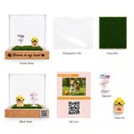 Personalized 3D Holographic Digital Pet House with Text Interactive Tech Memorial Anniversary Gift for Cat Dog Lover