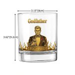 Verre à whisky Rock personnalisé avec nom pour la fête des pères Cadeau d'anniversaire pour papa grand-père