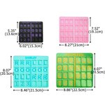 Personalized 3D Printing Mahjong Charleston Practice Board with Text Mahjongg Accessory Mahjong Night Gift for Mahjong Lover Player