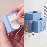 Personalised Initial Multicolour Magnetic Sewing Tools Holder Space-Saving Birthday Sewing Gift for Tailor DIY Craft Lover Mother