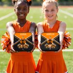 Personalizzato Cheerleading Cartoon Character PU Leather Jewelry Box Game Day Team Gift per Cheerleader Coach