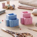 Personalised Initial Multicolour Magnetic Sewing Tools Holder Space-Saving Birthday Sewing Gift for Tailor DIY Craft Lover Mother