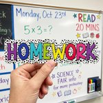 Personalised Multicolored Rainbow Doodle Letter Whiteboard Magnet with Text Daily Interactive Teaching Tool Back to School Gift for Teachers