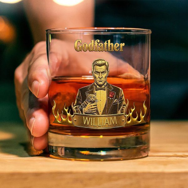 Verre à whisky Rock personnalisé avec nom pour la fête des pères Cadeau d'anniversaire pour papa grand-père
