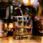 Verre à whisky Rock personnalisé avec nom pour la fête des pères Cadeau d'anniversaire pour papa grand-père