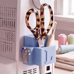 Personalised Initial Multicolour Magnetic Sewing Tools Holder Space-Saving Birthday Sewing Gift for Tailor DIY Craft Lover Mother