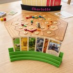 Personalized 3D-Printed Multicolor Playing Card Holder with Name Game Night Birthday Gift for Card Canasta Lover