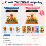 Personalized 3D Holographic Digital Pet House with Text Interactive Tech Memorial Anniversary Gift for Cat Dog Lover