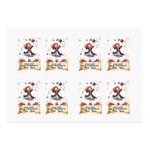 Personalised Cartoon Graduate Girl Waterproof Stickers with Name and Year Favor Label Celebration Graduation Party Decor for 2026 Graduates