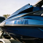 Adesivi personalizzati impermeabili in fibra di carbonio con numeri e lettere della barca, set di 2 adesivi per l'uso quotidiano per gli amanti delle moto d'acqua
