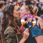 Personalized Multicolor Rainbow LGBTQ Photo Handheld Fan with Text Pride Parade Outdoor Activities Party Gift for Couple Close Friend Gay