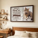 Personalized Pet Photo Paw Print Framed Canvas Print with Name and Year Home Decor Ship from USA Memorial Sympathy Gift for Pet Owners Lovers