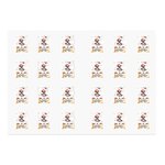 Personalised Cartoon Graduate Girl Waterproof Stickers with Name and Year Favor Label Celebration Graduation Party Decor for 2026 Graduates