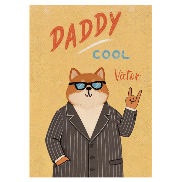 Cool Shiba Inu Father’s Day Ecard