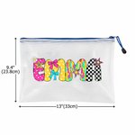 Personalised Artistic Name Multicolour Waterproof Sandproof Pool Beach Bag Daily Use Travel Summer Holiday Party Gift for Her