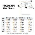 Polo personalizzata multicolore a tema golfistico traspirante con nome Golf Club Compleanno Regalo per la festa del papà per i padri giocatori di golf