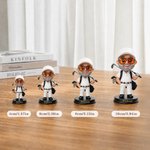 Personalized Cute 3D Printed Photo Golf Figurine with Name Desktop Decoration Birthday Father's Day Gift for Golf Lovers