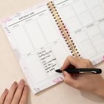 Personalised Cute Highland Cow 2026-2028 Planner Spiral Notebook with Weekly Monthly Planning Pages Nurse Week Appreciation Gift for Medical Staff