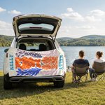 Henkilökohtainen Abstrakti Art Sea Animal Ylimitoitettu Quick Dry Magnetic Beach Towel nimi kesäloma Beach Party syntymäpäivälahja perheelle ystävät