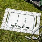 Personalized Golf Club Golf Cart Seat Cover with 1-10 Names and Title Golf Course Accessories Father's Day Birthday Gift for Father Golf Lover