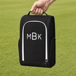 Personalised Embroidered Multi-Compartment Canvas Golf Shoe Bag with Text Sports Accessories Golf Club Father's Day Gift for Golf Lover